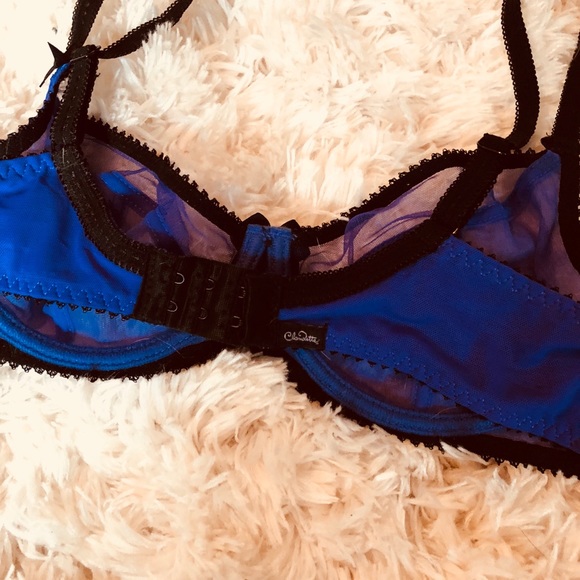 Claudette Purple Mesh Bra ๐ - Picture 4 of 6
